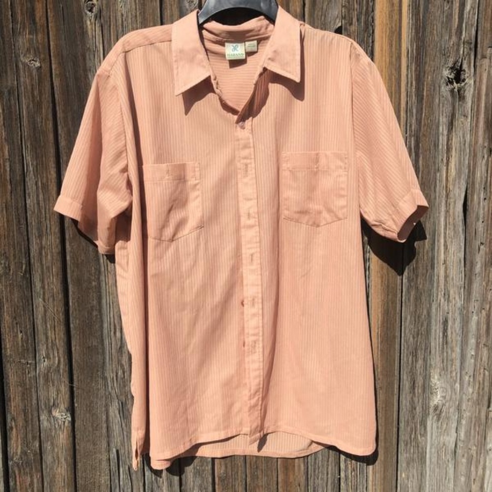 Peachy Button Up